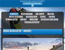 Tablet Screenshot of philippi-reisen.de